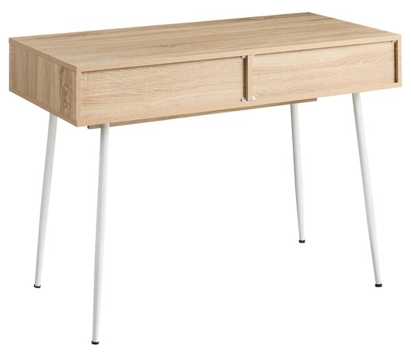 Pracovní stůl CHULA Světle hnědá 110 cm 52 cm