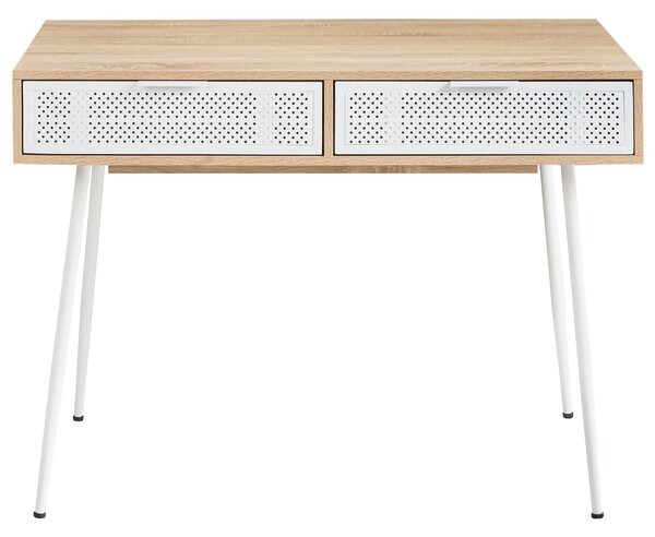 Pracovní stůl CHULA Světle hnědá 110 cm 52 cm