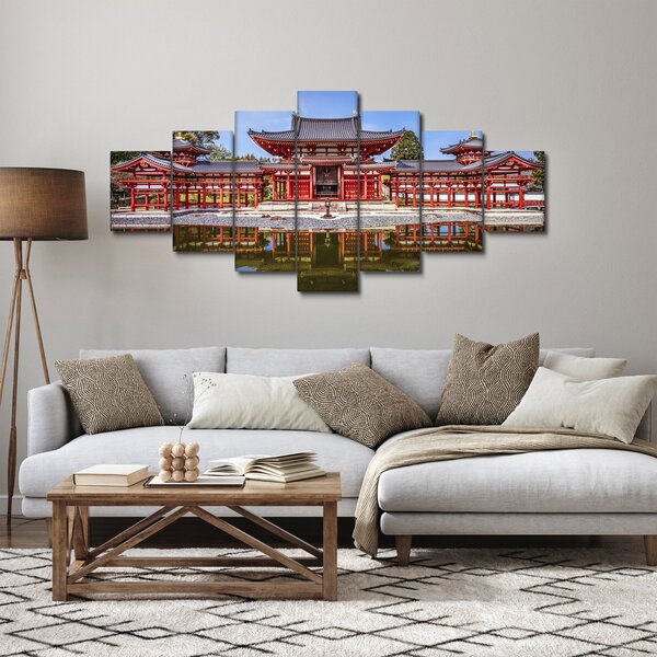 Obraz - Buddhistický chrám (210x100 cm)