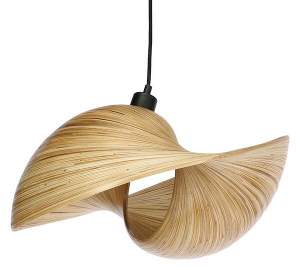 TD Lamps Bamboo E27 bambusové závěsné svítidlo