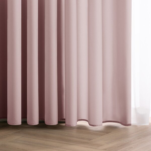 Starorůžový dimout závěs 140x250 cm Carli Tie – Restilo