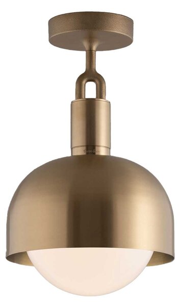 Buster & Punch Forked Globe Shade E27 stropní opálové svítidlo AntracitováL