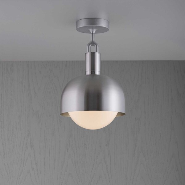 Buster & Punch Forked Globe Shade E27 stropní opálové svítidlo AntracitováL