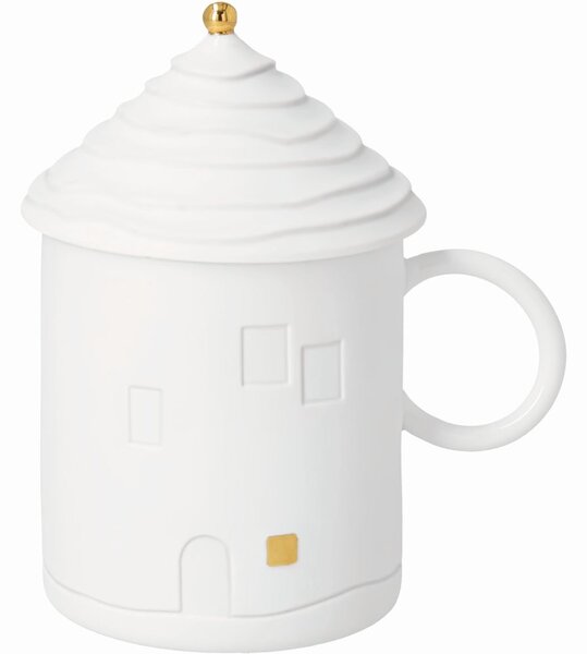 Räder Porcelánový hrnek House Cup s víčkem Ball