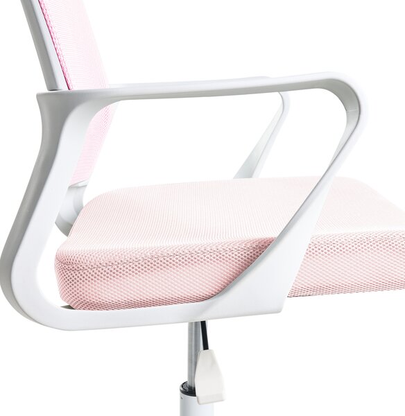 Kancelářská židle EASE Pastelově růžová