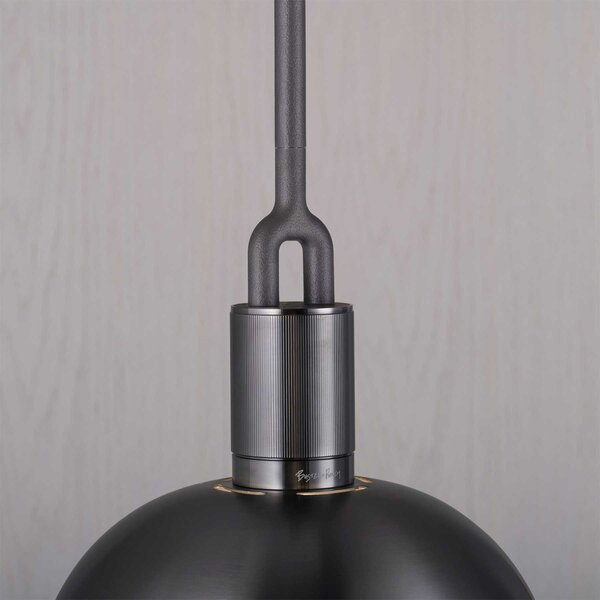 Buster & Punch Forked Globe Shade E27 závěsné svítidlo MosazOpálová⌀250mm