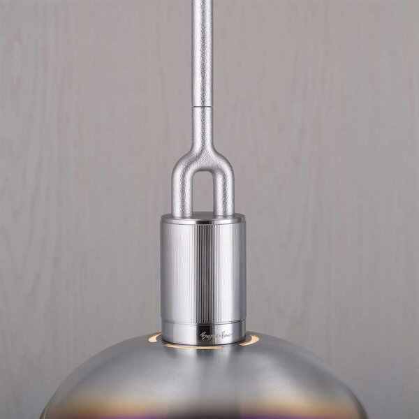 Buster & Punch Forked Globe Shade E27 závěsné svítidlo MosazOpálová⌀250mm