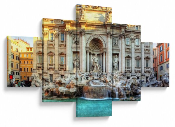 Obraz - Fontána di Trevi (125x70 cm)