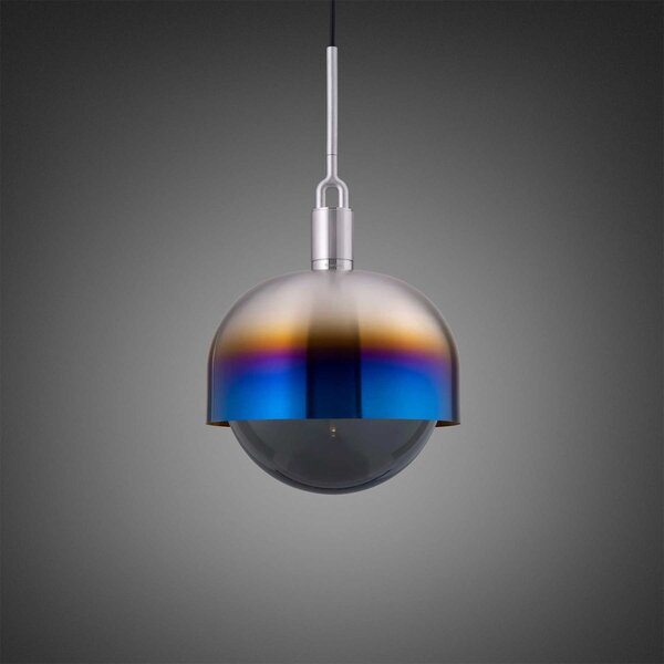 Buster & Punch Forked Globe Shade E27 závěsné svítidlo MosazOpálová⌀250mm