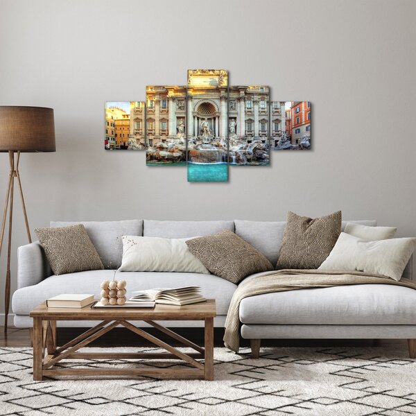 Obraz - Fontána di Trevi (125x70 cm)
