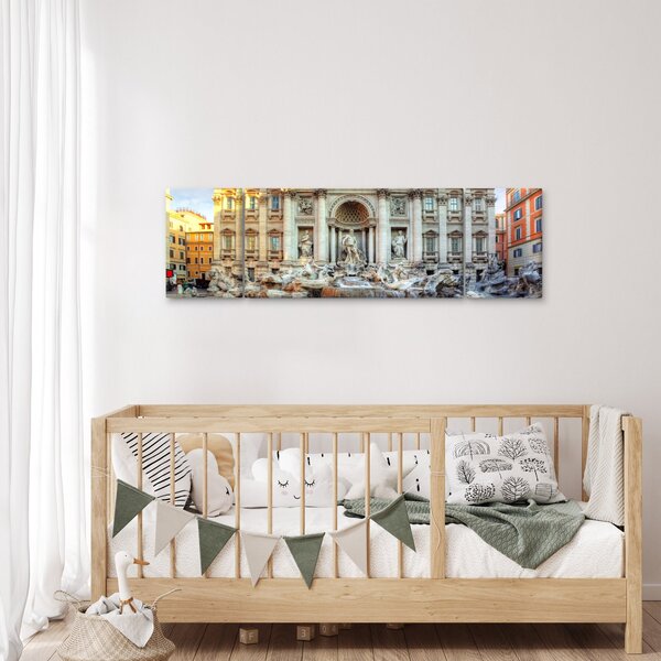 Obraz - Fontána di Trevi (170x50 cm)