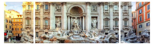 Obraz - Fontána di Trevi (170x50 cm)
