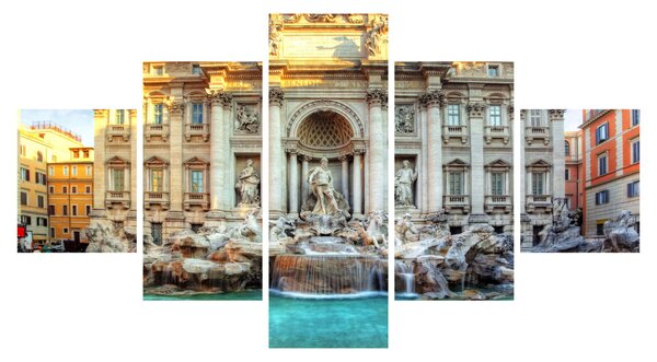 Obraz - Fontána di Trevi (125x70 cm)