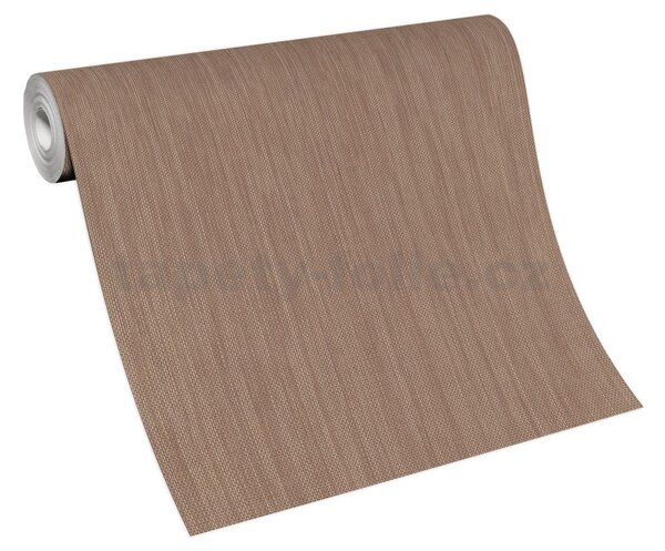Vliesové tapety na zeď IMPOL Paradisio 2 6309-11, jednobarevné žíhané čokoládové, rozměr 10,05 m x 0,53 m, Erismann