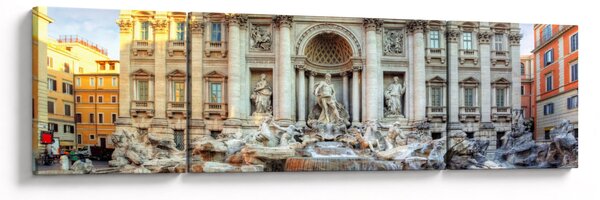 Obraz - Fontána di Trevi (170x50 cm)