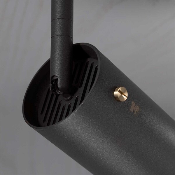 Buster & Punch Exhaust Cross GU10 nastavitelné bodové svítidlo Šedá