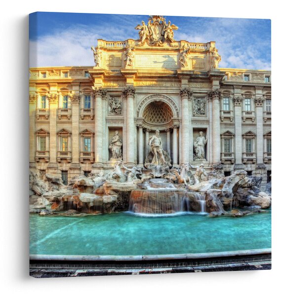 Obraz - Fontána di Trevi (30x30 cm)