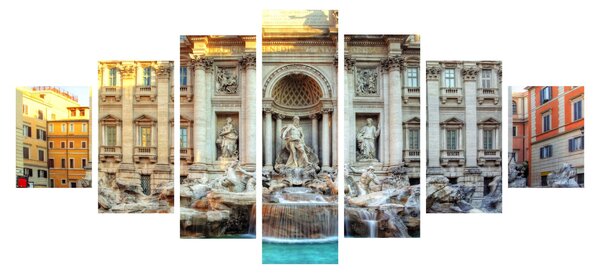 Obraz - Fontána di Trevi (210x100 cm)