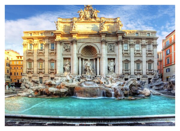 Obraz - Fontána di Trevi (70x50 cm)