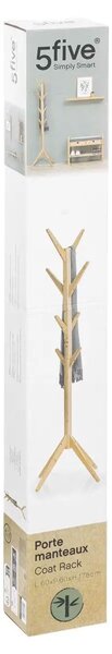 Bambusový stojan na oblečení TREE, 8 háčků, 178 cm