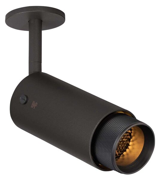 Buster & Punch Exhaust Cross GU10 nastavitelné bodové svítidlo Šedá