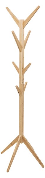Bambusový stojan na oblečení TREE, 8 háčků, 178 cm