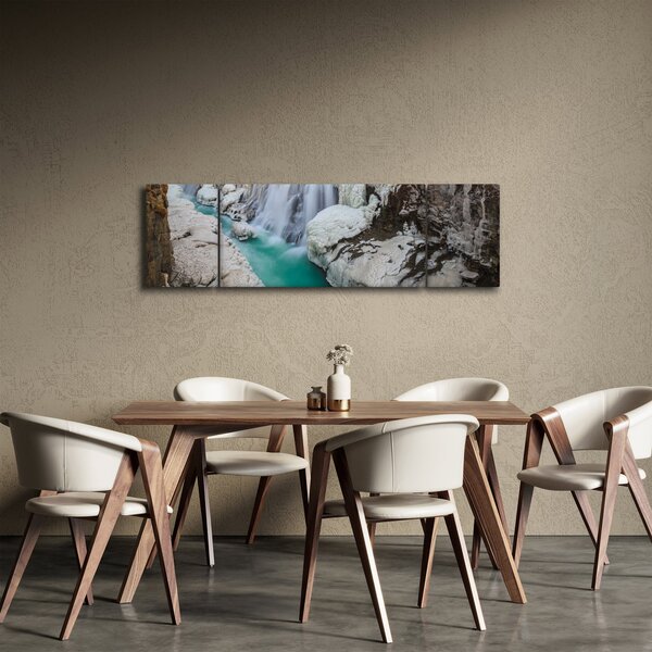 Obraz - Islandská příroda (170x50 cm)