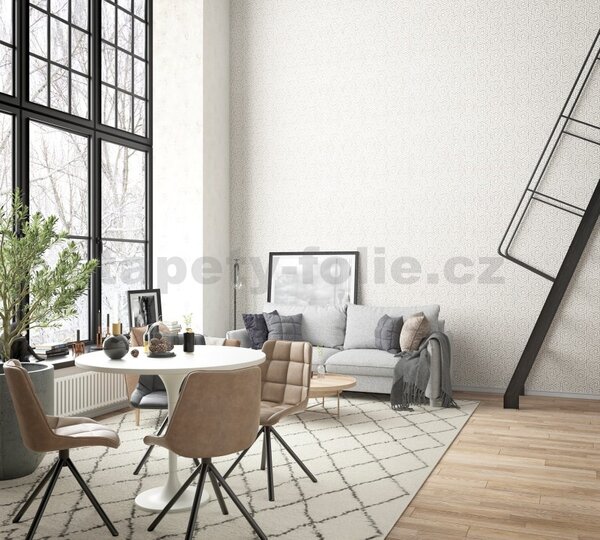 Vliesové tapety na zeď IMPOL City Glam 32615, beton šedý se zlatými metalickými odlesky, rozměr 10,05 m x 0,53 m, Marburg