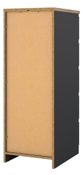 Tmavě šedá komoda 40x111x50 cm Naia – Tvilum
