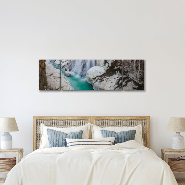 Obraz - Islandská příroda (170x50 cm)