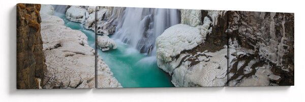 Obraz - Islandská příroda (170x50 cm)