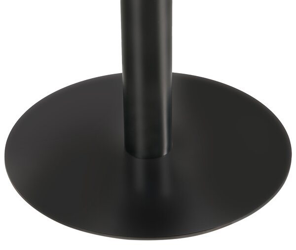Barový stůl MORELLA Černá/Tmavě hnědá 60 cm 60 cm