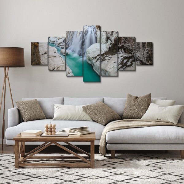 Obraz - Islandská příroda (210x100 cm)