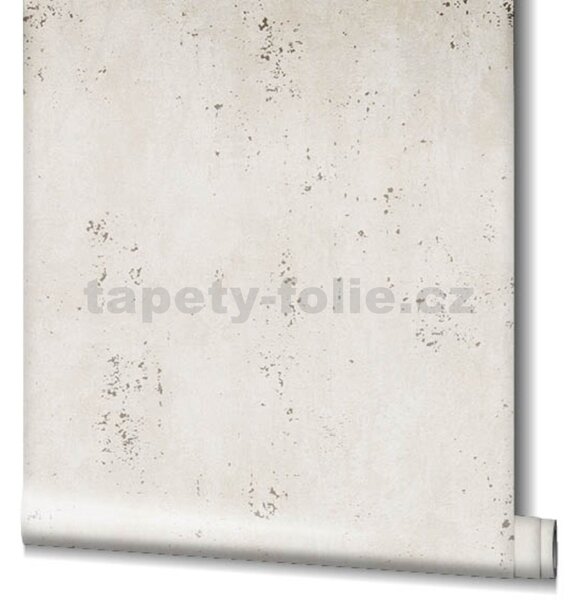 Vliesové tapety na zeď IMPOL City Glam 32613, beton béžový se zlatými metalickými odlesky, rozměr 10,05 m x 0,53 m, Marburg