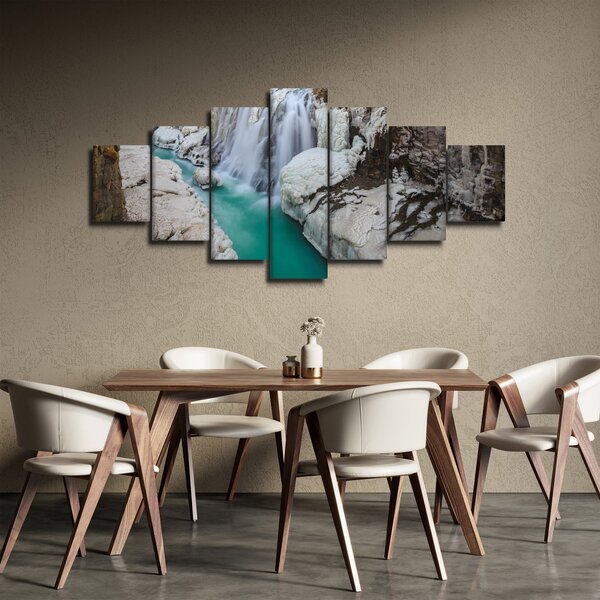 Obraz - Islandská příroda (210x100 cm)