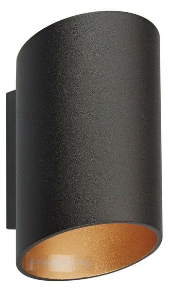 ZUMALINE Nástěnné svítidlo SLICE WL 50603-BK/GD