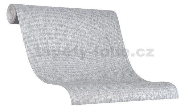 Vliesové tapety na zeď IMPOL Modernista 32264, úzké proužky šedomodré s metalickou patinou, rozměr 10,05 m x 0,53 m, Marburg