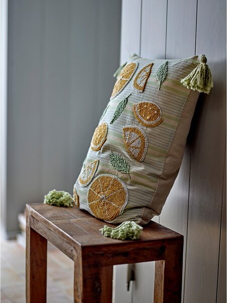 Bavlněný dekorační polštář 35x50 cm Lemon – Bloomingville