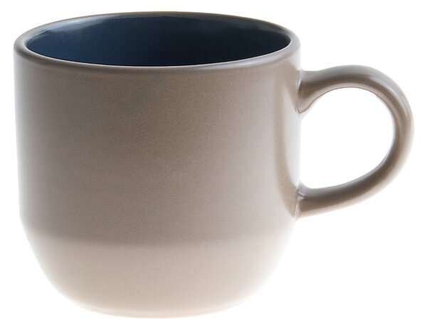 Sada 16 kusů nádobí NUTMEG Kamenina Béžová/Modrá