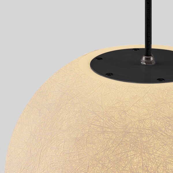 Nova Luce Moon E27 závěsné svítidlo IP65 ø50cm