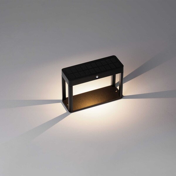 Nova Luce Berni LED solární sloupkové svítidlo IP65 70cm