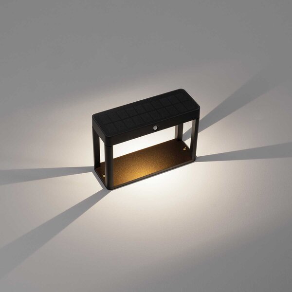 Nova Luce Berni LED solární sloupkové svítidlo IP65 70cm