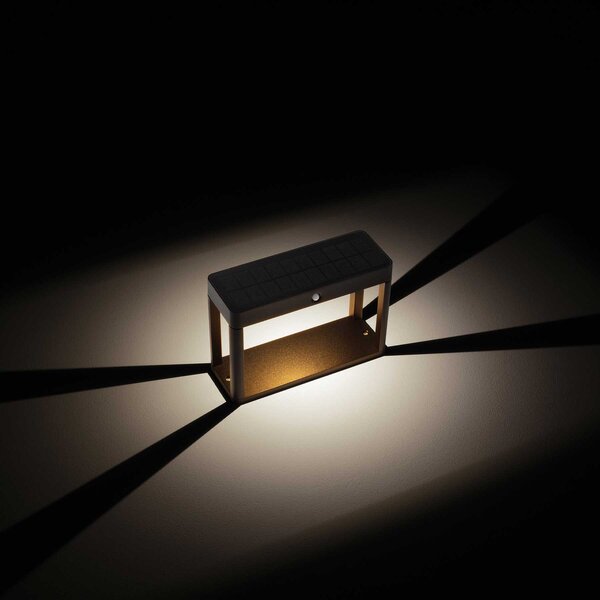 Nova Luce Berni LED solární sloupkové svítidlo IP65 70cm