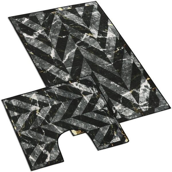 3D tisk sada Černá 850/091 - sada 60x100, 60x50 cm