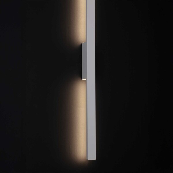 Nova Luce Aneth LED nástěnné svítidlo IP65 Bílá