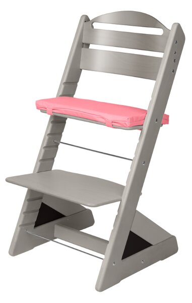 Dětská rostoucí židle Jitro Plus šedá Barva volitelného klínu.: černá