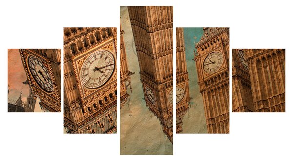 Obraz - Big Ben, Londýn (125x70 cm)