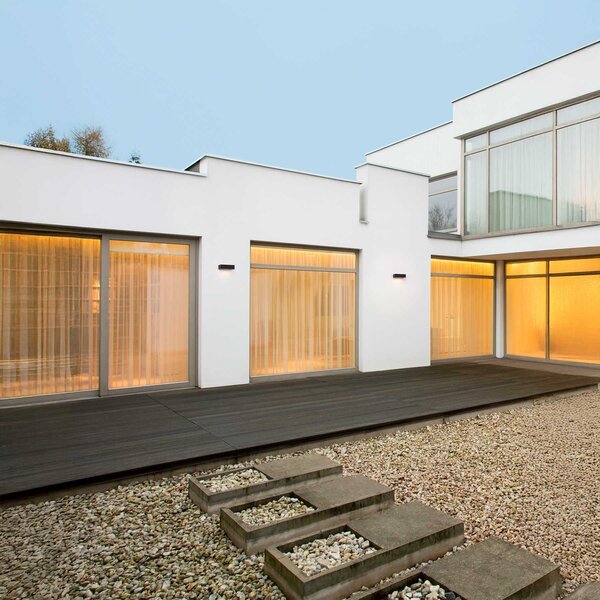 Nova Luce Videno LED nástěnné svítidlo IP65 Solární