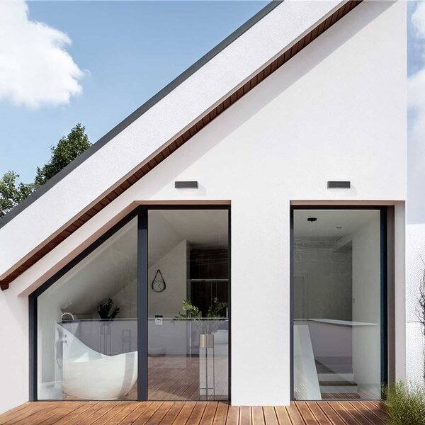 Nova Luce Videno LED nástěnné svítidlo IP65 Solární