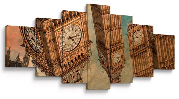 Obraz - Big Ben, Londýn (210x100 cm)